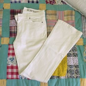 NY&C - White, Slim Boot Jeans